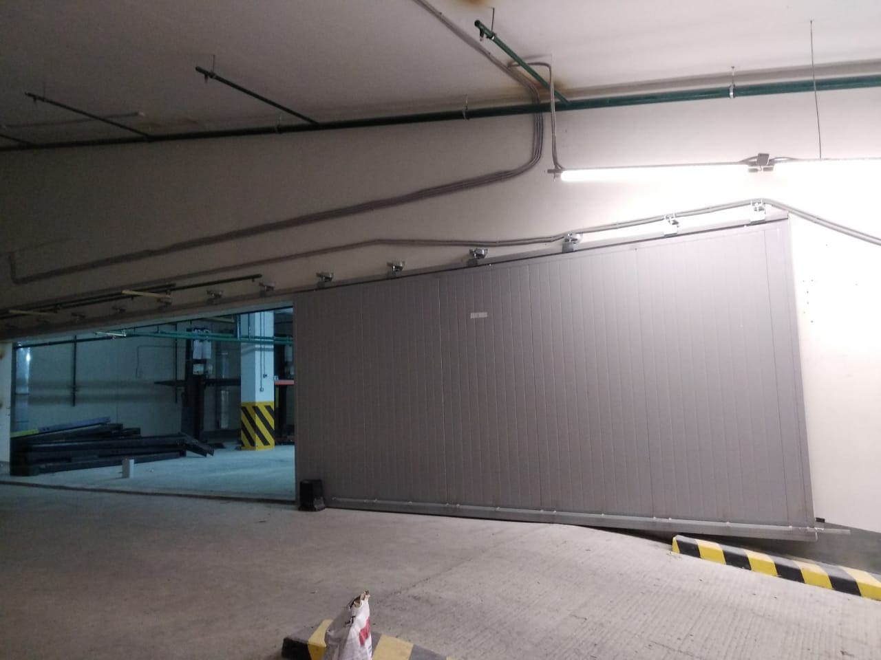 откатные противопожарные ворота